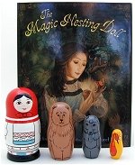 Magic Nesting Doll Book and Nesting Doll Set